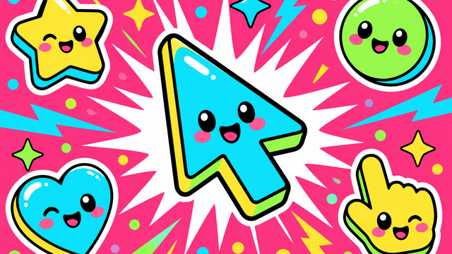 Colorful Custom Cursors