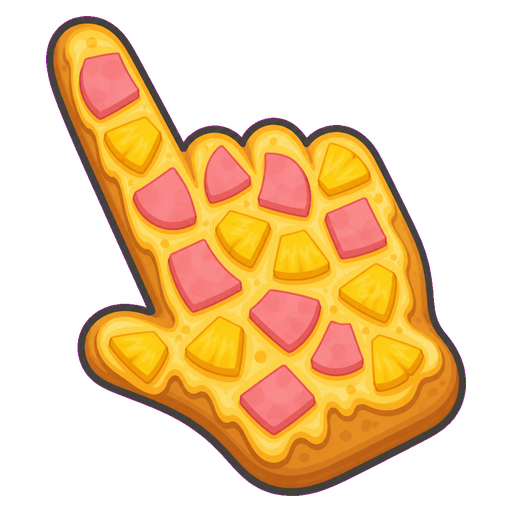 Hawaiian Pizza Cursor pointer cursor