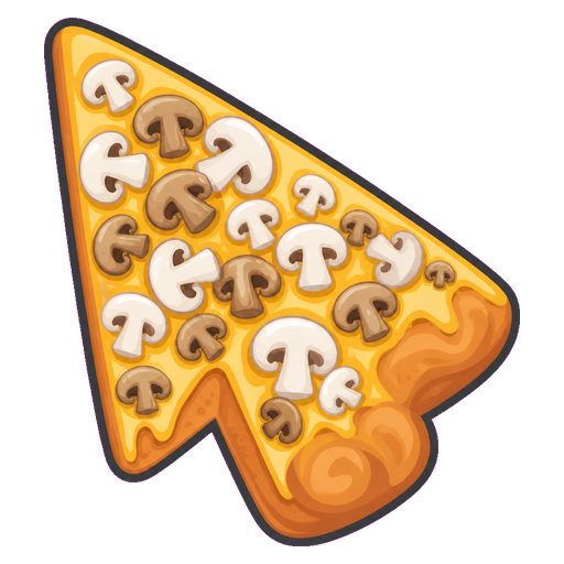 Mushroom Pizza Cursor default cursor