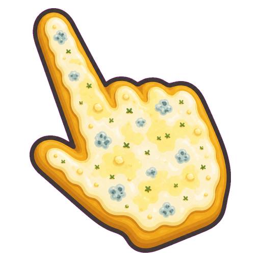 Four Cheese Pizza Cursor pointer cursor