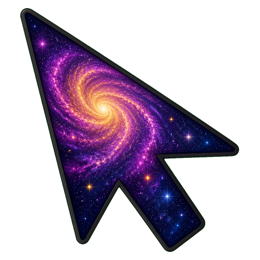 Cursor Space Galaxy Cursor default cursor
