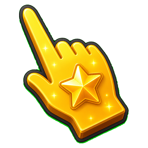 Game Power-Up Star Cursor pointer cursor