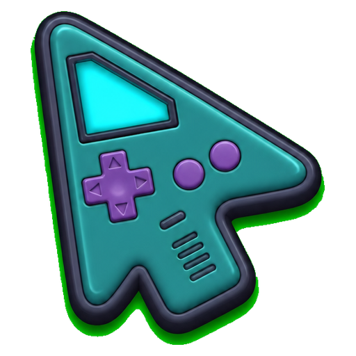 Game Retro Console Cursor default cursor