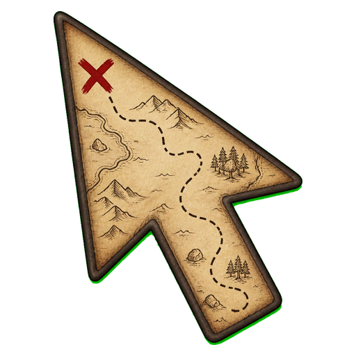 Game Quest Map Cursor default cursor