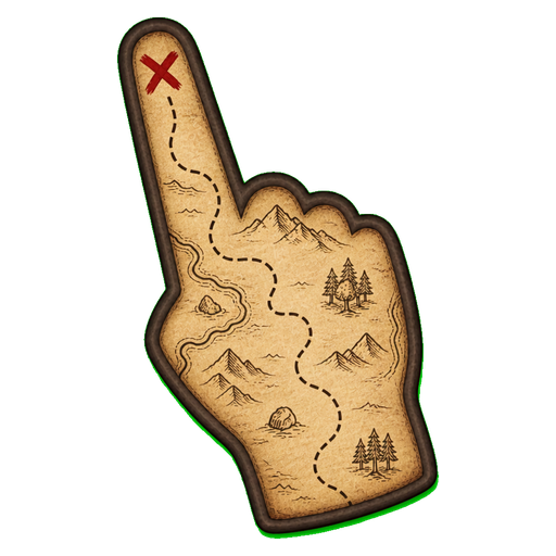 Game Quest Map Cursor pointer cursor