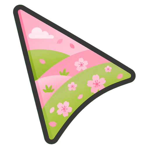 Cherry Blossom Cursor default cursor