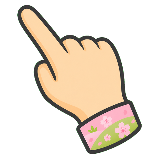 Cherry Blossom Cursor pointer cursor