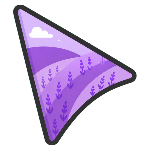 Lavender Fields Cursor default cursor