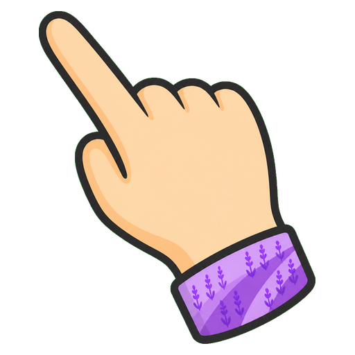 Lavender Fields Cursor pointer cursor