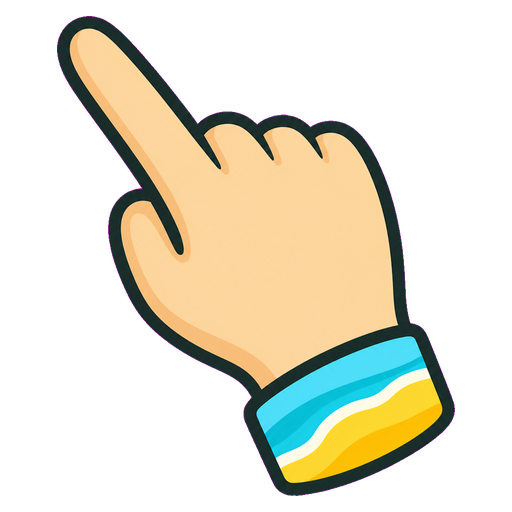 Tropical Beach Cursor pointer cursor