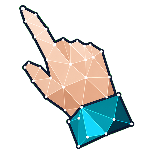 Polygon Constellation Cursor pointer cursor