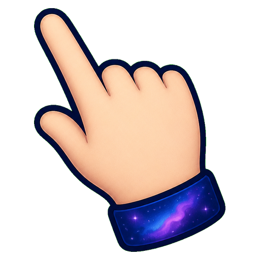 Galaxy Nebula Cursor pointer cursor