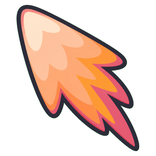 Peach Comet Cursor default cursor