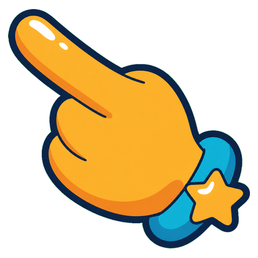 Cosmic Rubberhose Cursor pointer cursor