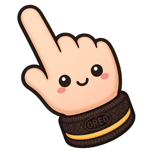 Oreo Gold Cursors pointer cursor