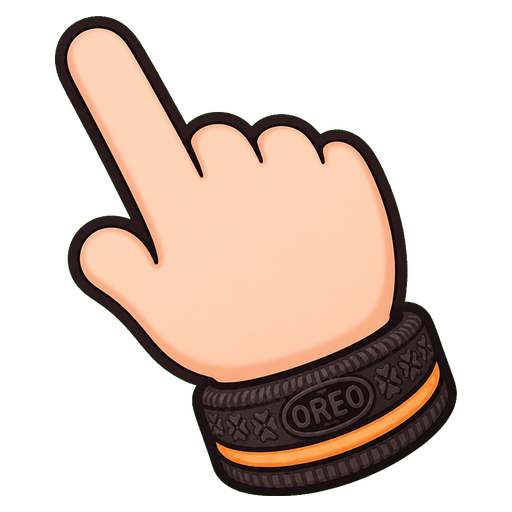 Oreo Peach Cursors pointer cursor