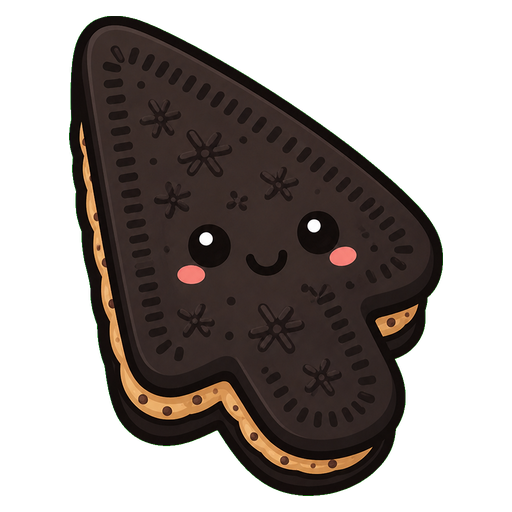 Oreo Choco Chip Cursors default cursor