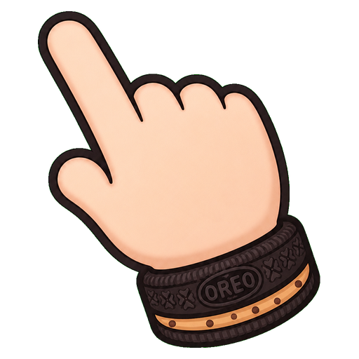 Oreo Choco Chip Cursors pointer cursor