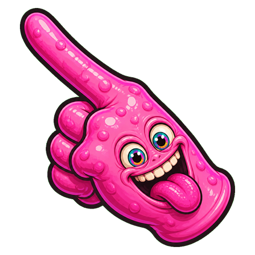 Candy Monster Cursor pointer cursor
