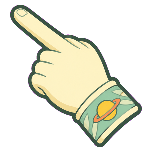 Stardust Voyager Animated Cursor pointer cursor