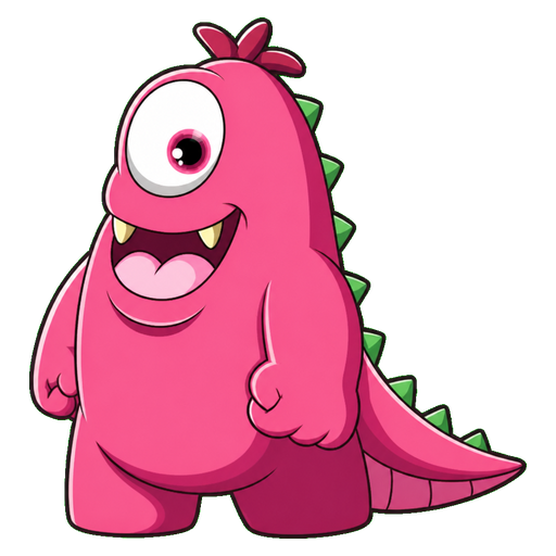 Spike Grin Monster Cursor default cursor