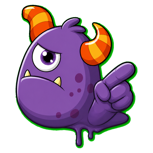 Horned Slug Monster Cursor pointer cursor