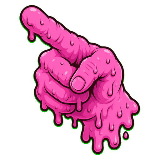 Quad Eye Gloop Monster Cursor pointer cursor