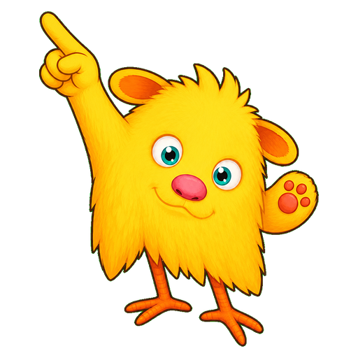 Sunny Fluff Monster Cursor pointer cursor
