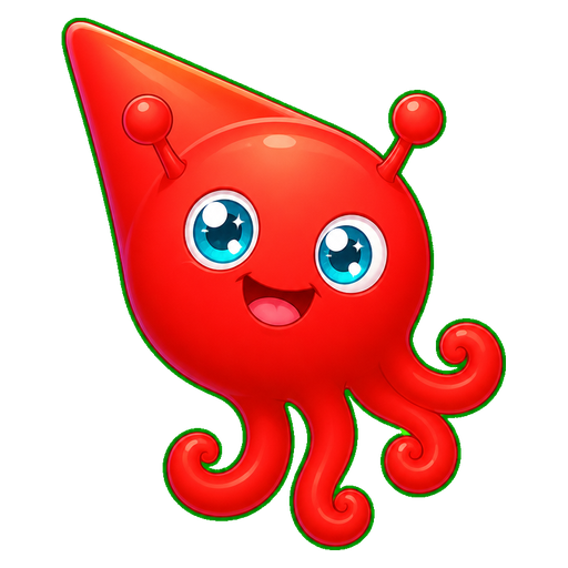 Bubble Octo Monster Cursor default cursor