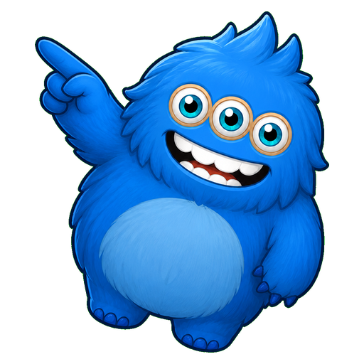 Tripeek Yeti Monster Cursor pointer cursor