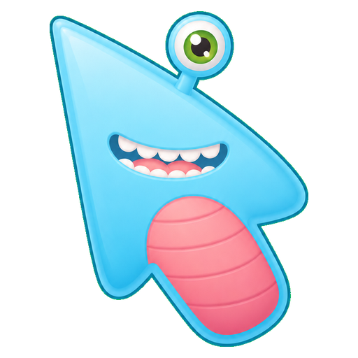 Dewdrop Peeper Monster Cursor default cursor