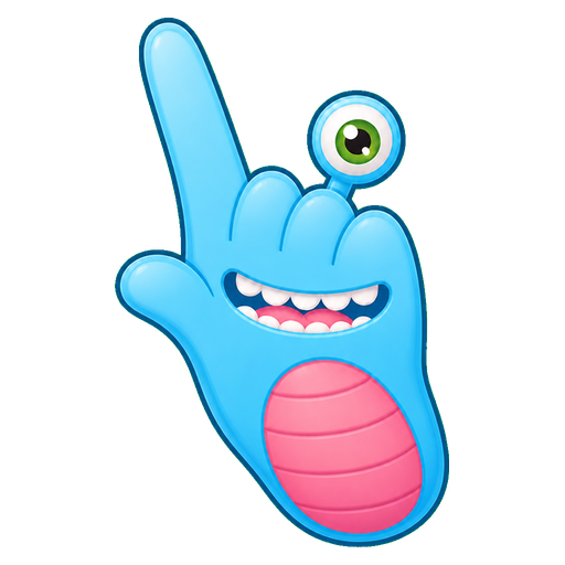 Dewdrop Peeper Monster Cursor pointer cursor