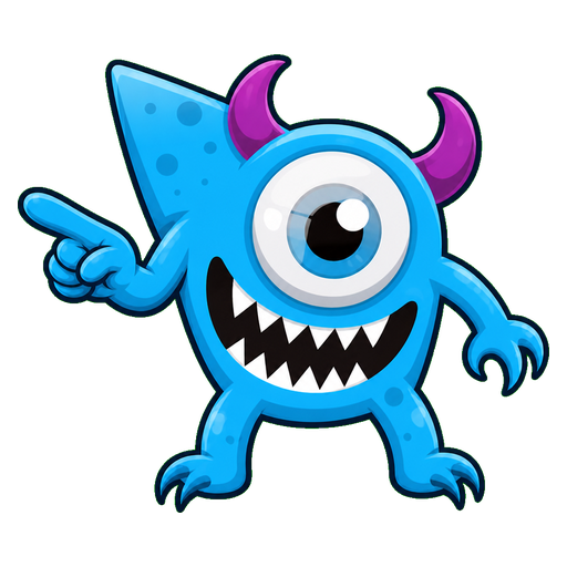 Sky Cyclops Monster Cursor pointer cursor