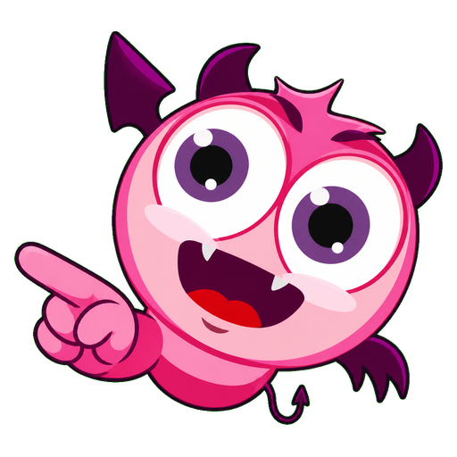 Bubblebat Imp Monster Cursor pointer cursor