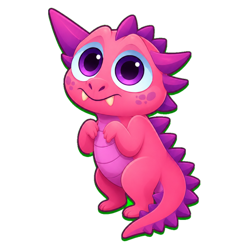 Blush Spike Monster Cursor default cursor