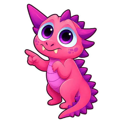 Blush Spike Monster Cursor pointer cursor