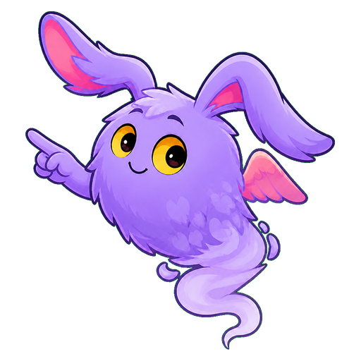 Puff Ear Floater Monster Cursor pointer cursor