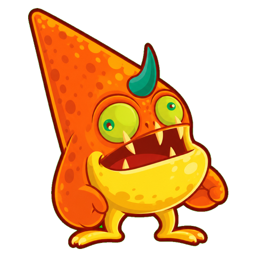 Tangerine Horn Monster Cursor default cursor