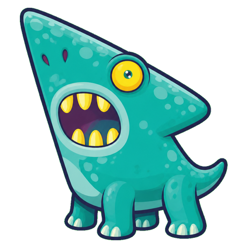 Gulp Dino Monster Cursor default cursor