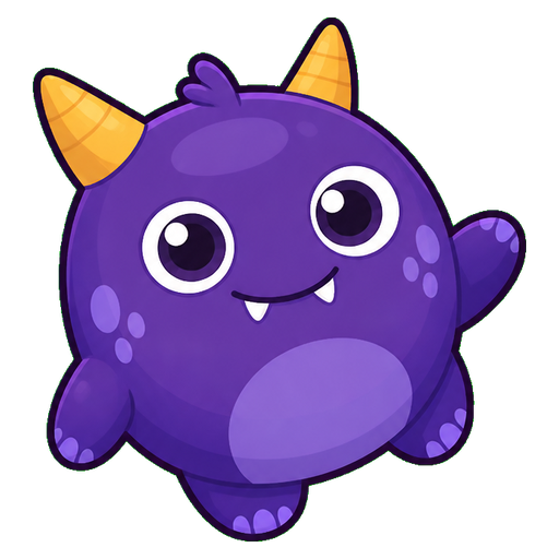 Plum Horn Monster Cursor default cursor