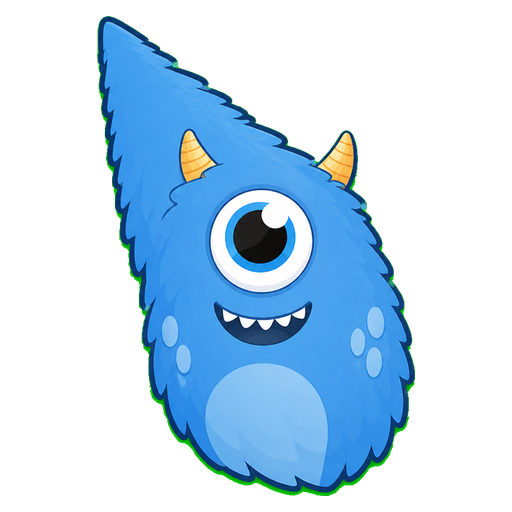 Sky Fuzz Monster Cursor default cursor