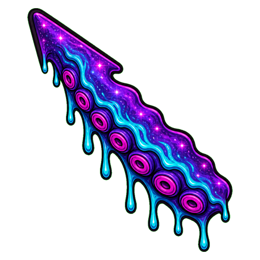 Cosmic Plasma Monster Animated Cursor pointer cursor