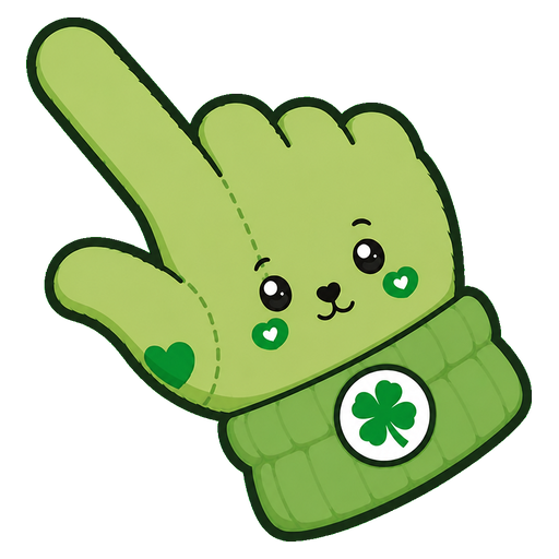 Good Luck Bear Animated Cursor pointer cursor