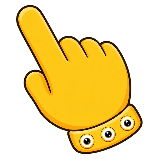 Glee Gazer Monster Animated Cursor pointer cursor