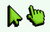 Default Green Pixel Cursor