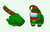 Among Us Elf Character Cursor