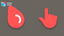 Oreo Spark Red Cursors