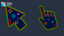Orange Game Cursor