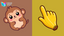 Kawaii Monkey Cursor