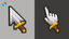 Game Pixel Sword Cursor